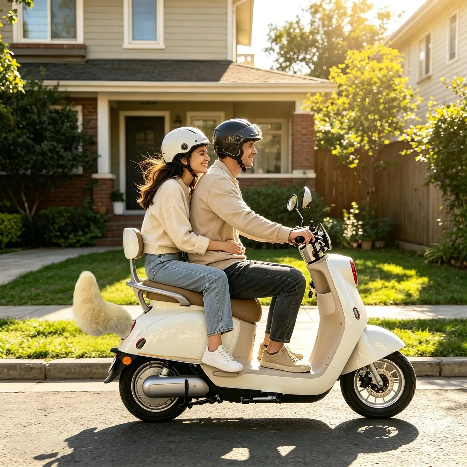 

Аксессуары для экстерьера автомобиля: регулируемый забавный плюшевый хвост животного для украшения мотоциклетного кофра, подходит для грузовиков, внедорожников, седанов, пикапов.