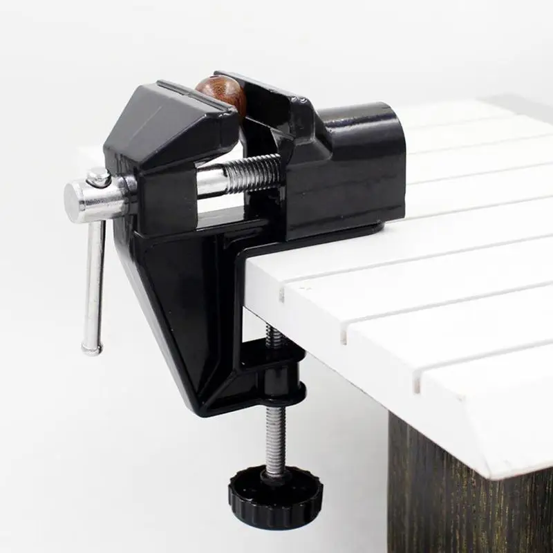 Imagem -06 - Alumínio Alloy Multifuncional Alicate Jóias Eletrônica Bancada Mini Bench Vise Mesa Vice Clamp Ferramentas Manuais Novo