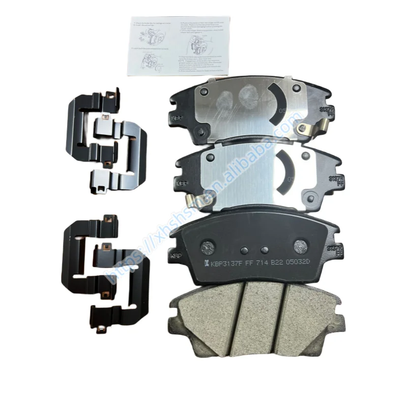 High quality brake pad 58101D3A10 Front disc brake friction pad kit 58101-D3A10 Front brake pad kit 58101D3A00 58101D7A10