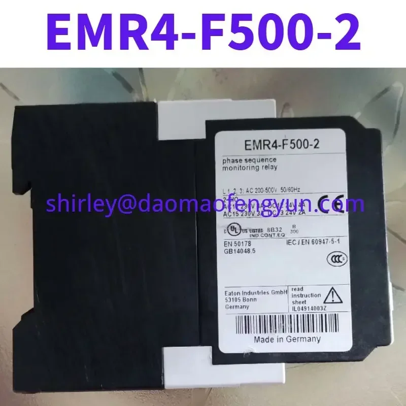 Used Phase sequence relay EMR4-F500-2