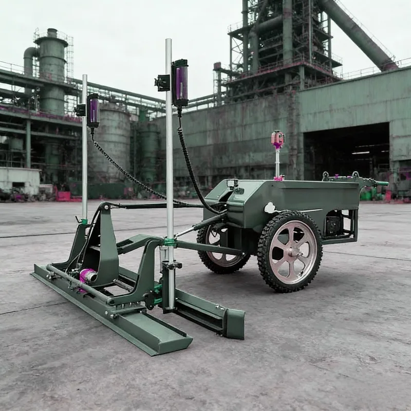 Hot size 2.5m width Concrete Advanced Concrete Laser Screed Machine Floor Leveling Robot Automated Operation