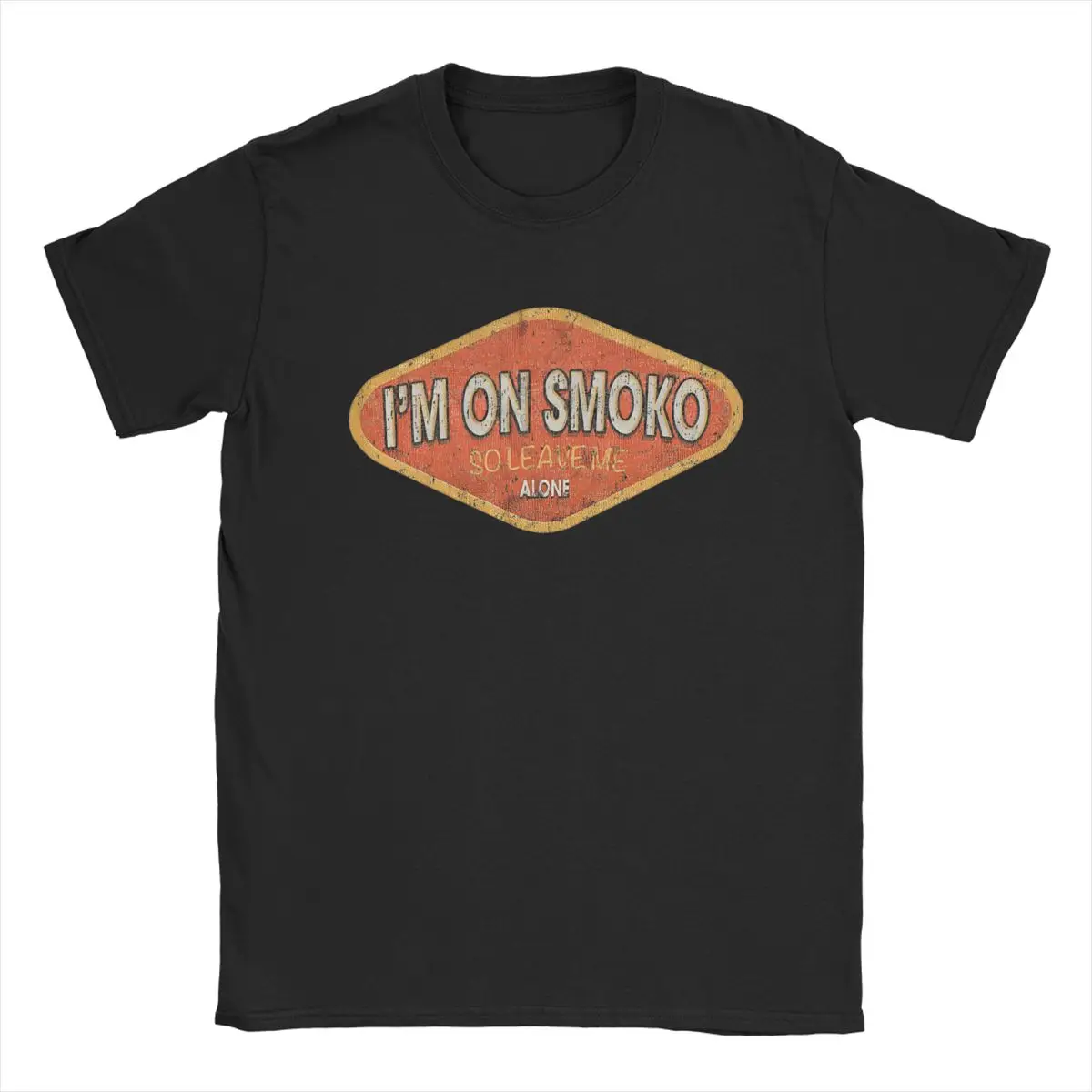 Men's T-Shirts I'm On Smoko The Chats Punk Fashion Cotton Tee Shirt Short Sleeve T Shirt Crew Neck Clothing Summer