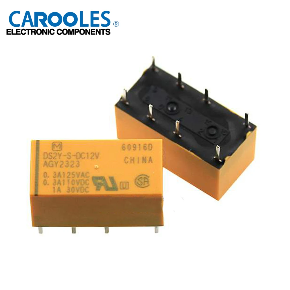 10 шт. реле DIP8 DS2Y-S- DC5V DC12V DC24V AGY 2329 2323 2324