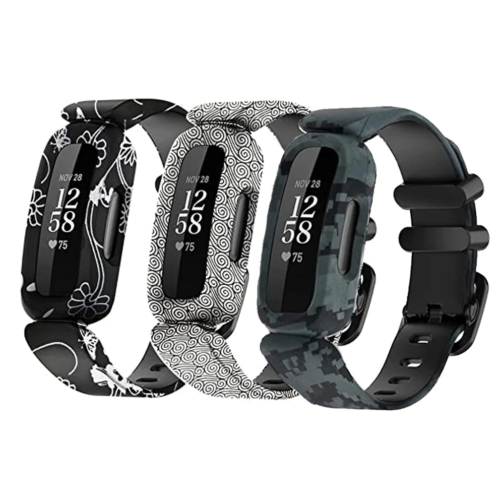 3Pcs Wristband Silicone Strap For Fitbit ACE 3 Band Smart Watch Replacement Bracelet Watch Accessories Watchband Correa Ace3