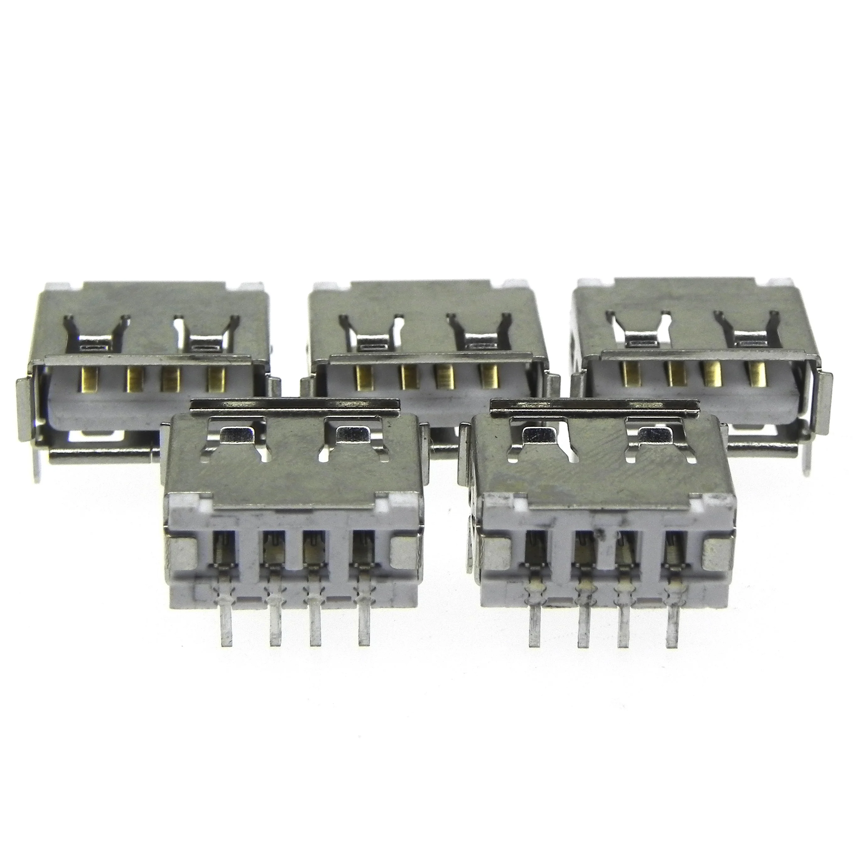 USB 4Pin AF Type 10mm Female Socket Data Transmission Charging High Speed Transfer Connector
