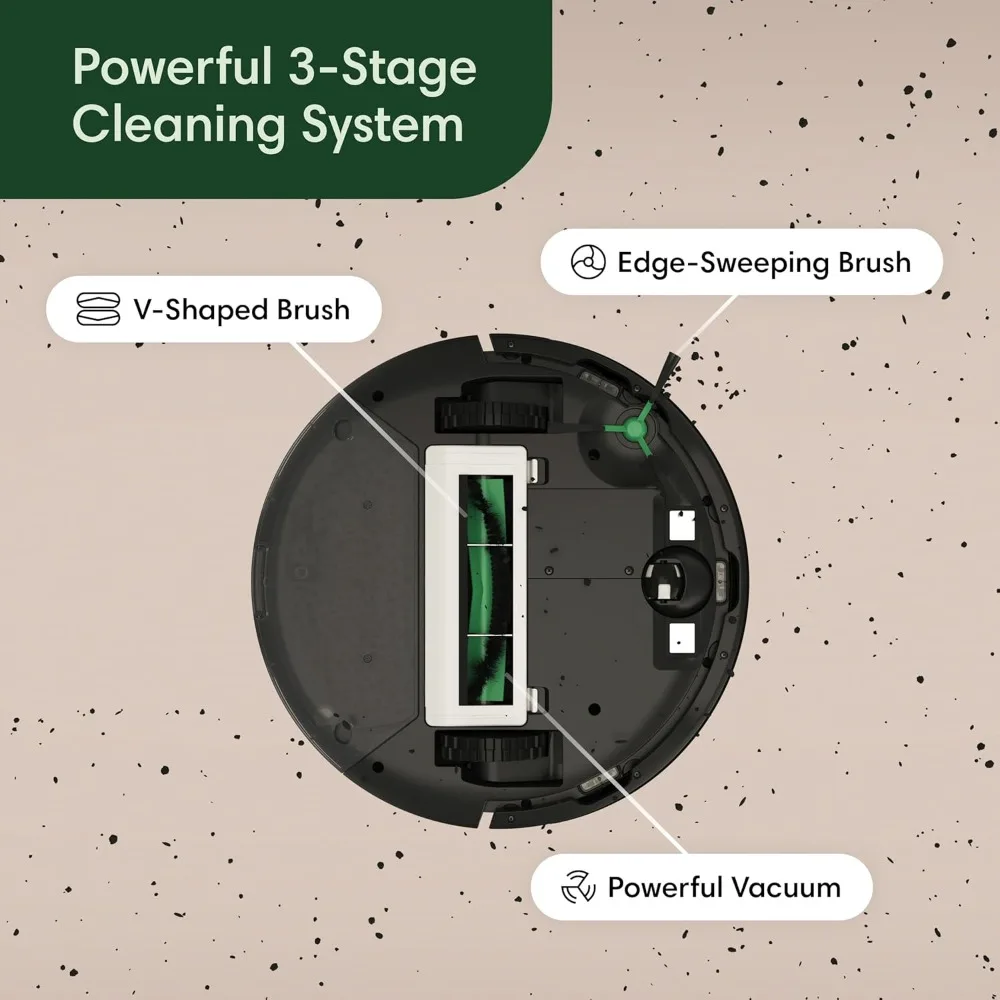 Roomba Vac Robot Vacuum, Power-Lifting Suction, Multi-Surface Cleaning, Smart Navigation Cleans in Neat Rows,Self-Charging,Alexa