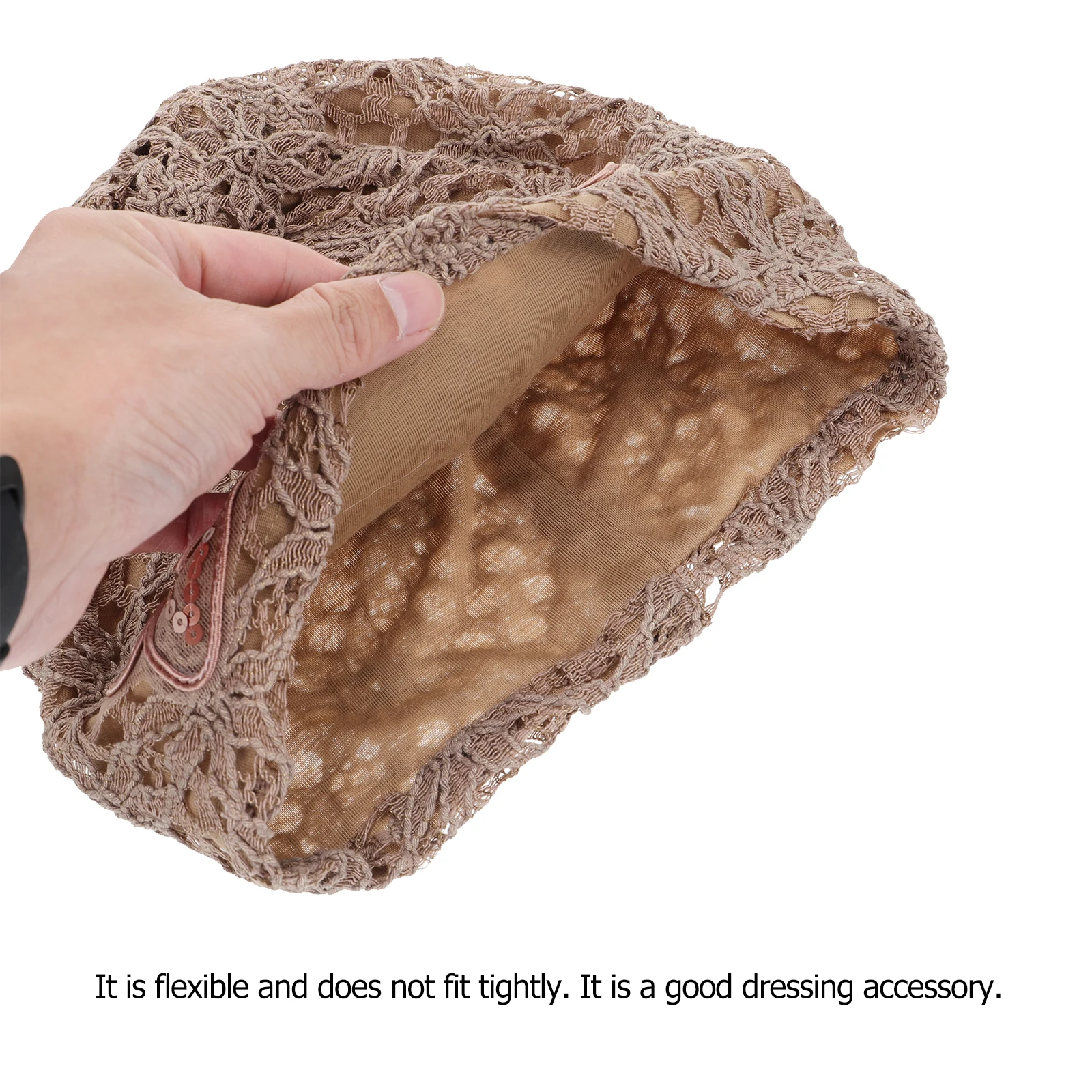 

Lace Beanie Night Bonnet Long Hair Cap Shower Chemo Hat Women Warm Winter Sleep Bath Hood Hairdo Protect Soft Stylish