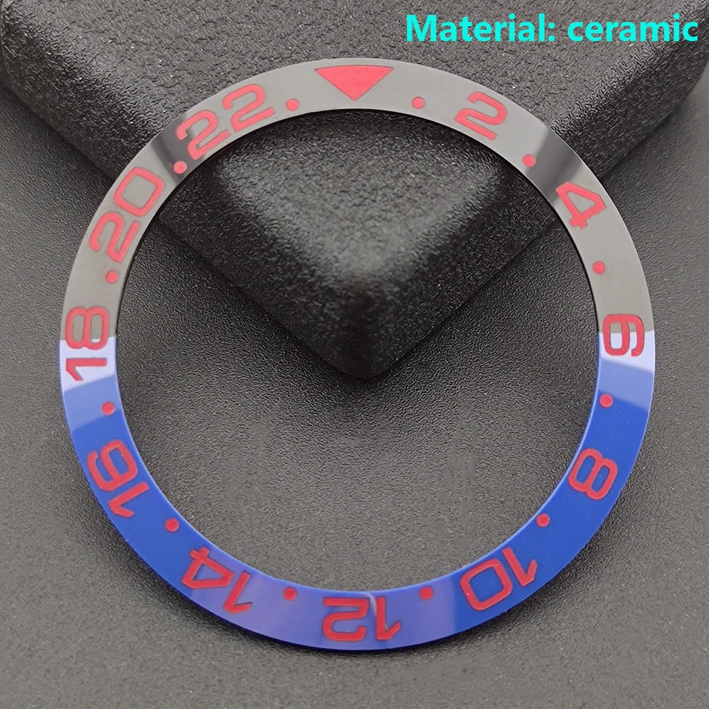 38mm*30.6mm  Aluminum or Ceramic Bezel Insert Replacement of watch accessories parts