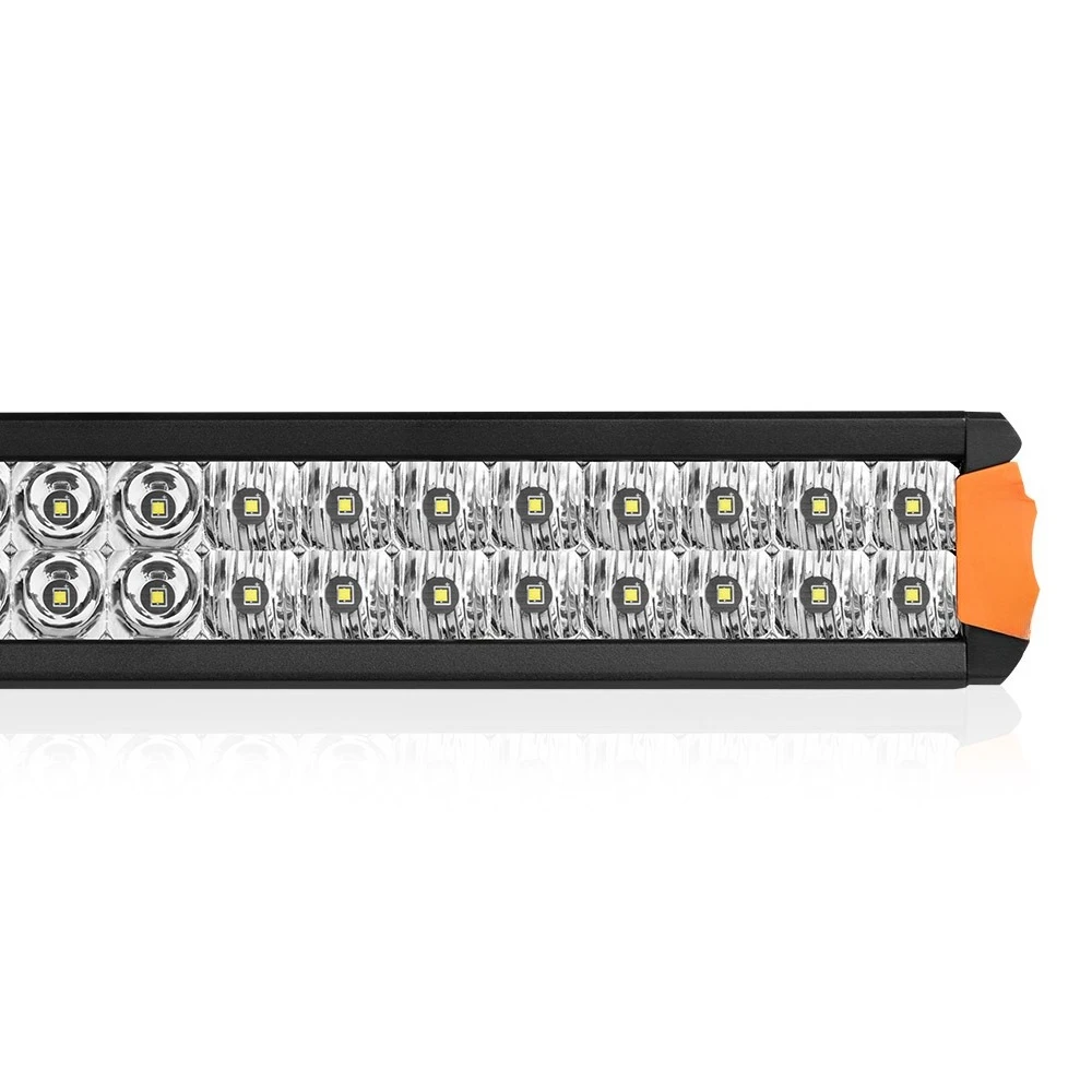 Luz de tira modificada para veículo off road 40 polegadas auxiliar de linha dupla LED para trabalho em carro