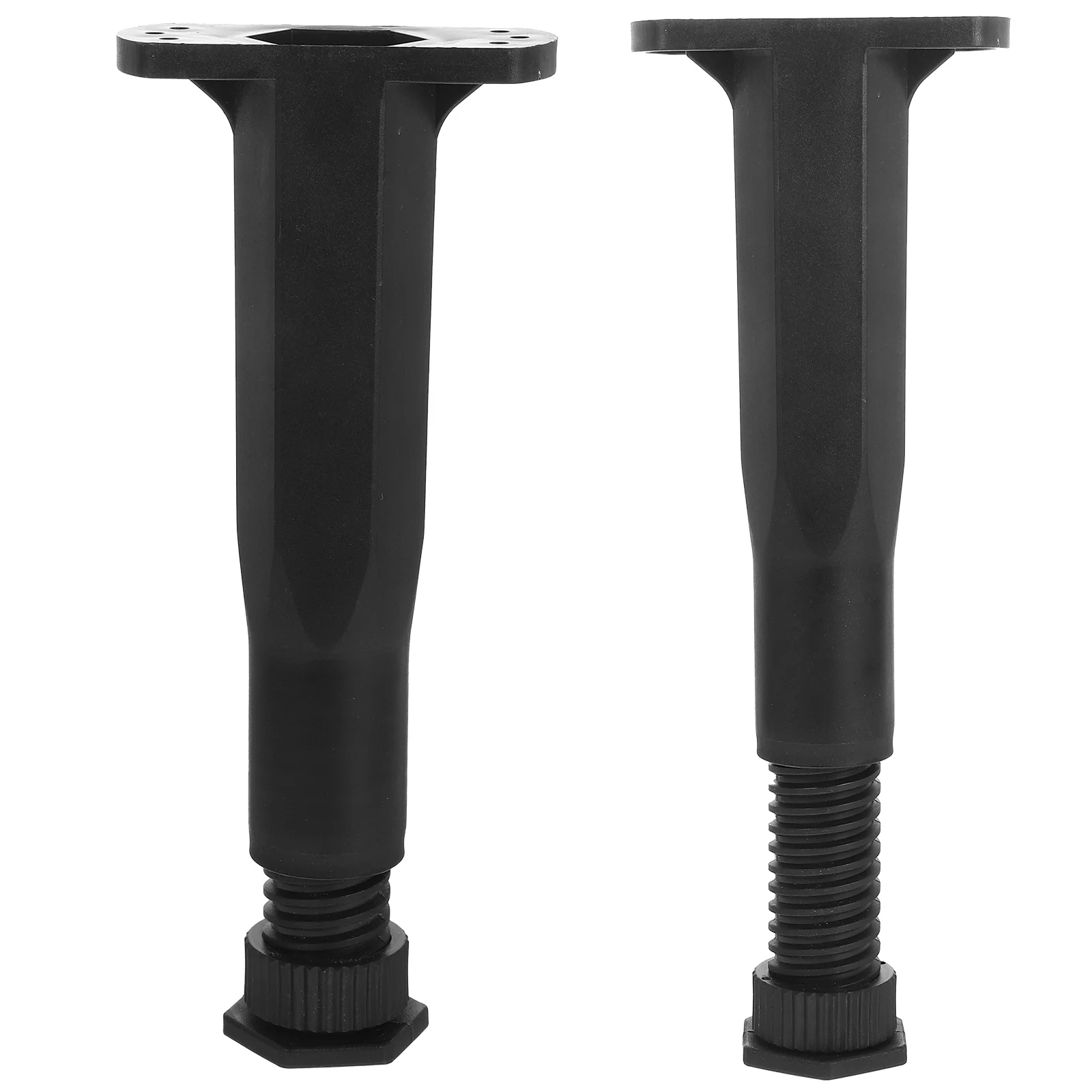 

2 Pcs Bed Support Legs Frame Adjustable Furniture Replacement Parts Hardware Feet Supports Slats