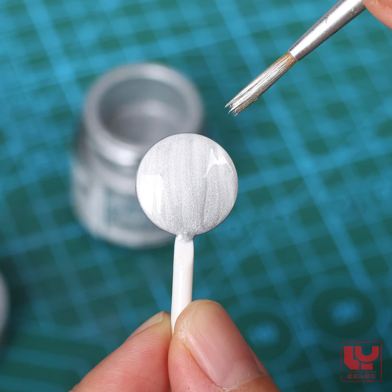 MR.HOBBY مقاطعة الطلاء المائي سوبر لامع الفضة نموذج أداة اللوحة الطلاء الشكل التلوين HSM سلسلة HSM01 #4