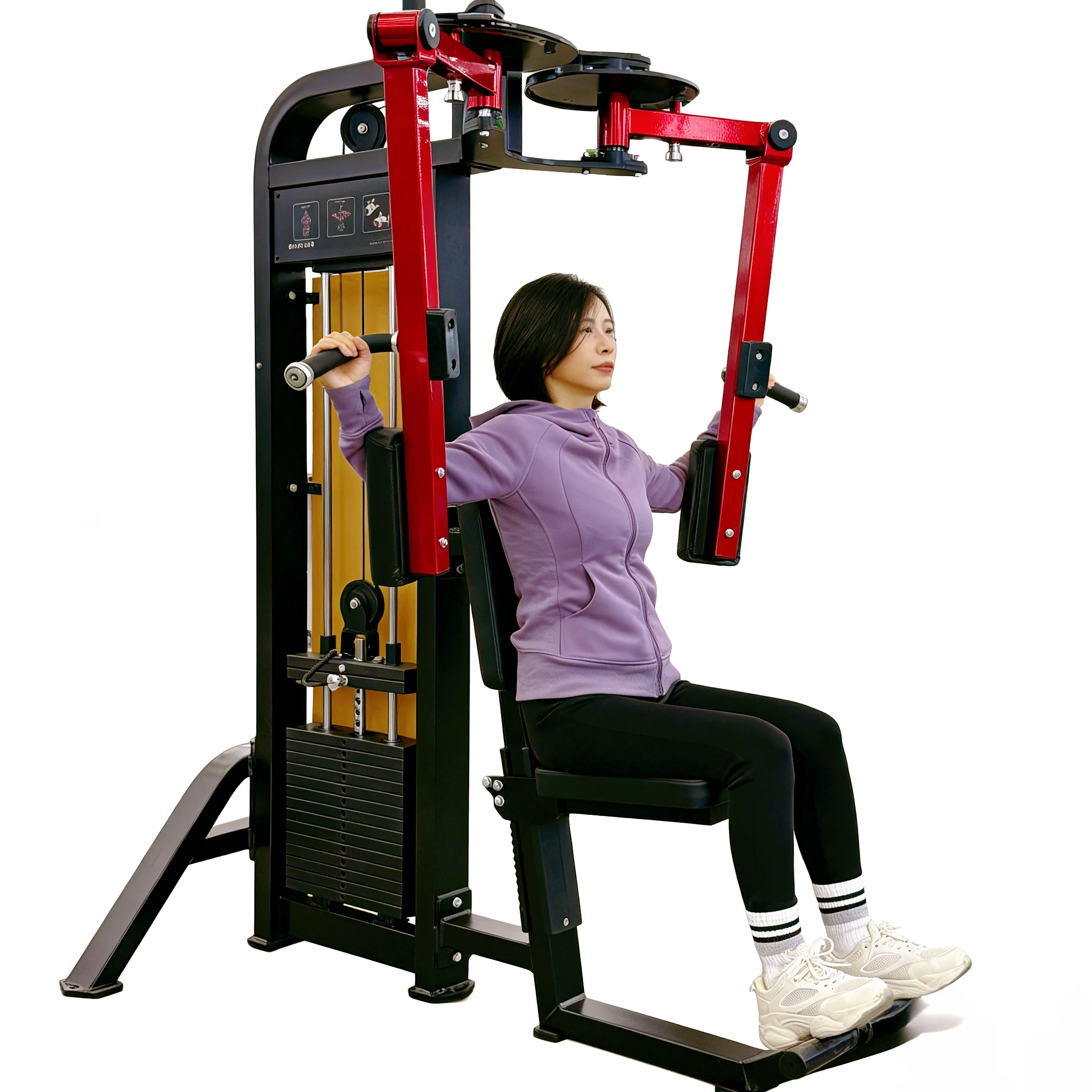 Wholesale Commercial Pec Fly Machine with Steel Construction for Arms & Chest Exercise Durable Safety Design