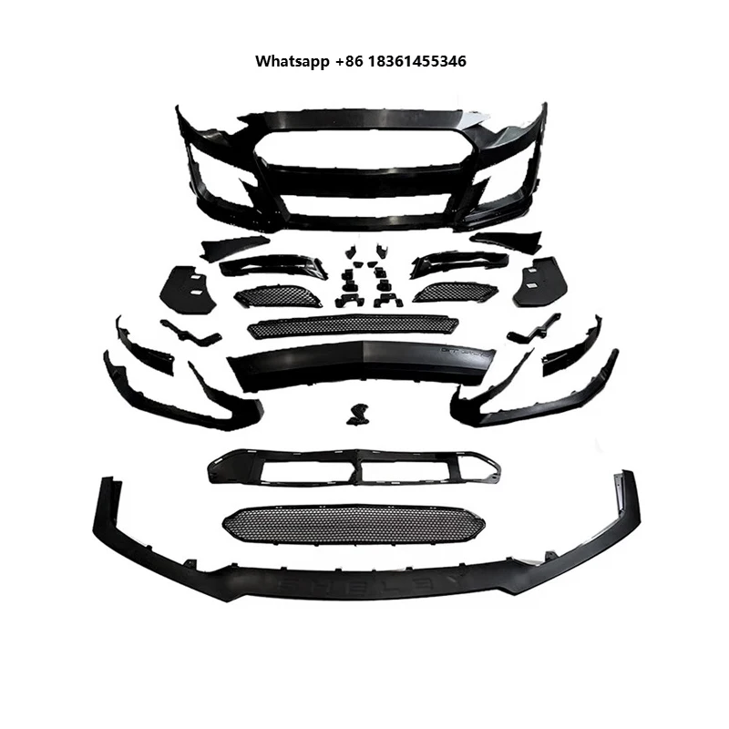 For Mustang GT500 2015-2017 Auto Part Car Modified Full Body Kit Set