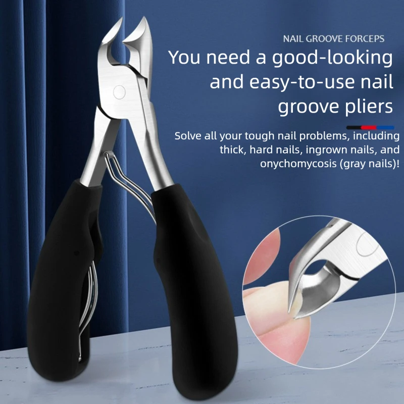 

New cross-border thickened nail clippers Multifunctional eagle-beak thick nail trimming manicure tool, ingrown nail pliers