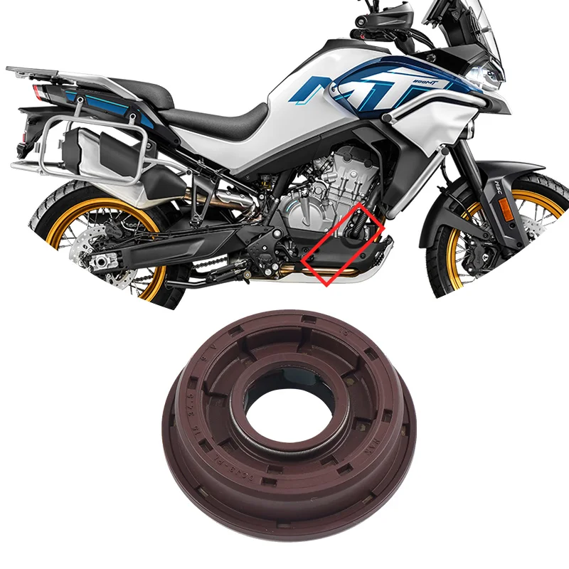 For CFMOTO 800MT Shaft Seal Ring 800NK 800MT-X CF800MT CF800-5 Double-lip Oil Seal KTM790 Motorcycle Accessories Original Parts