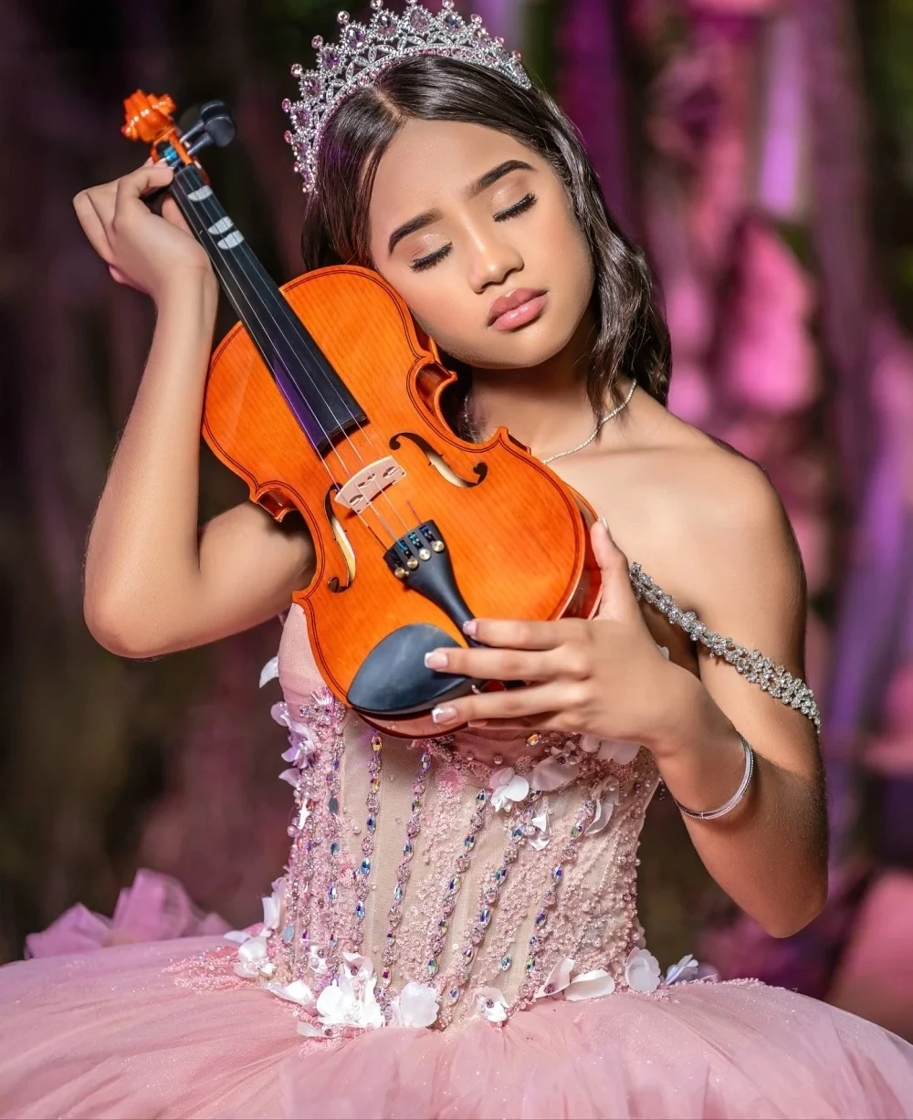 Pink Charro Quinceanera Dresses Ball Gown Off The Shoulder Floral Beaded Mexican Sweet 16 Dresses 15 Anos Customized