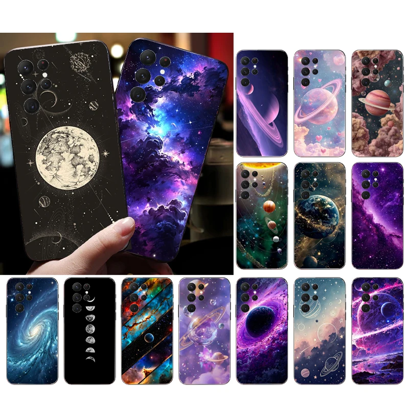

Space Planet Phone Case For Samsung Galaxy S25 S24 S23 S22 S21 Ultra S24 S23 S22 S21 S25 Plus S24 S20 FE