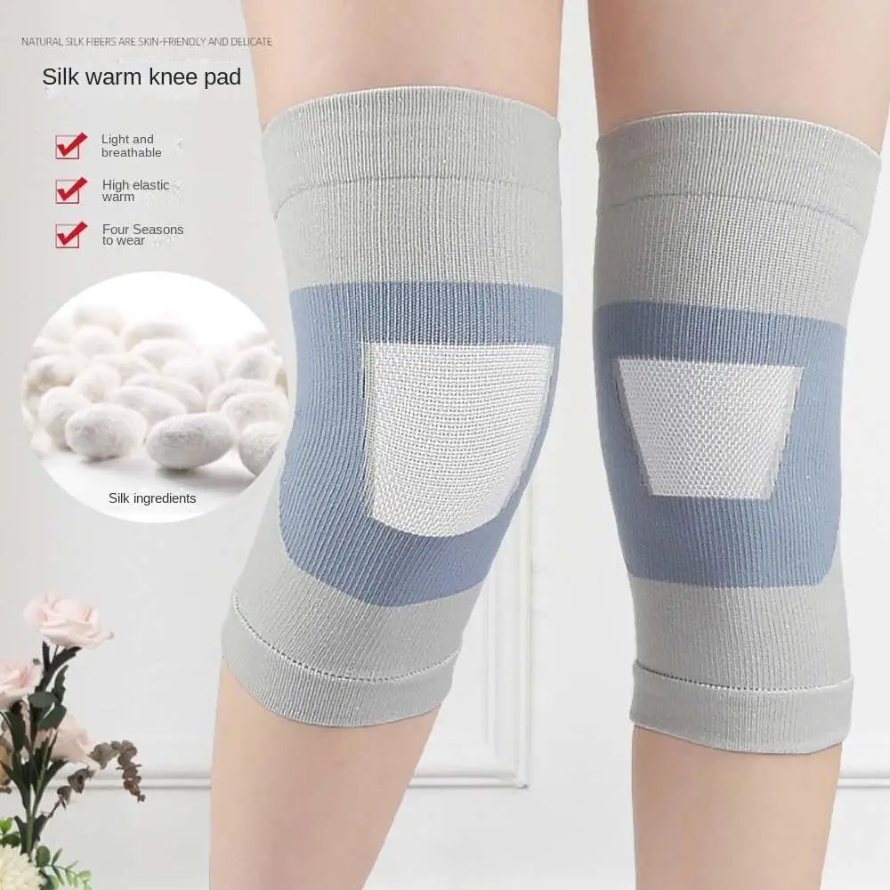 

Comfortable Arthritis Knee Wrap Joint Injury Recovery Silk Knee Brace Fitness Protector for Adult