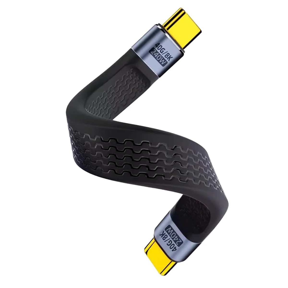 

A62T-40Gbps USB 4.0 PD 240 Вт Кабель для быстрой зарядки Поддержка 8K 4K Мобильный кабель для передачи видео для телефона Ноутбук