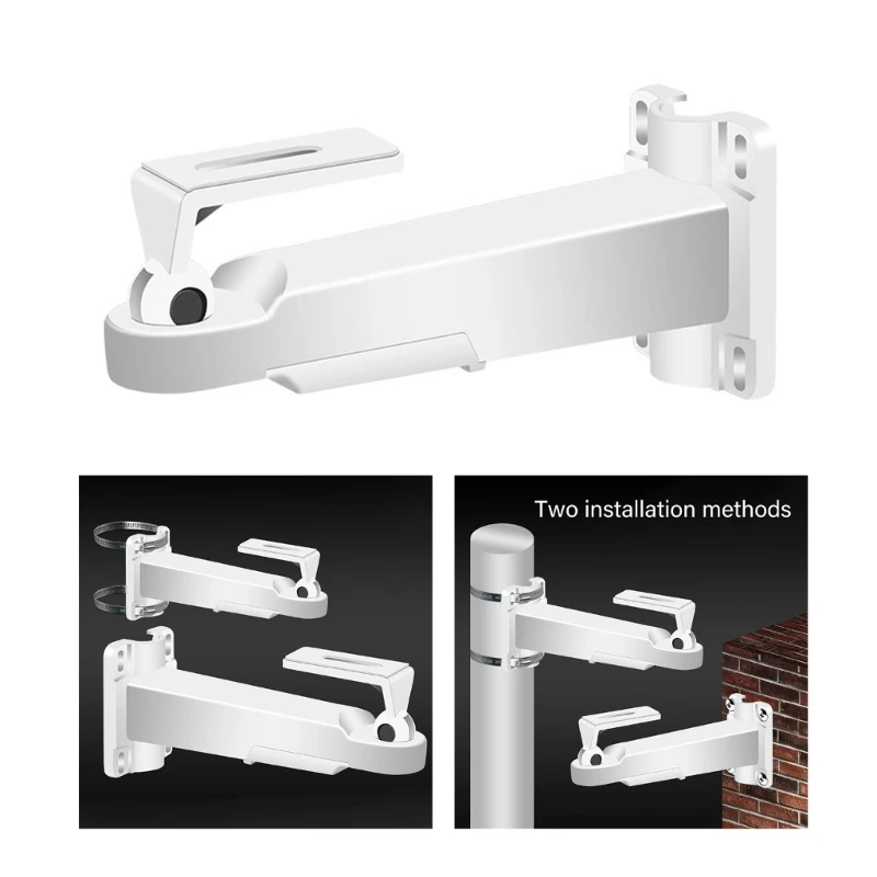  Universal CCTV Bracket 360 Degree Rotating Concealed Wire Feature Weatherproof