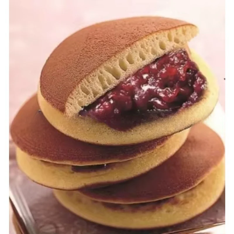 Customized New Design Commercial Dorayaki Making Machine High Efficiency Japanese Pancake Baking Maker
