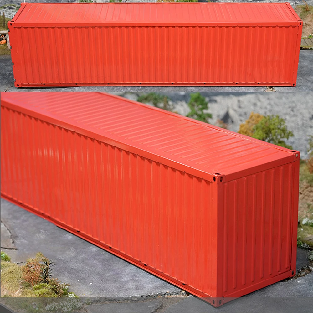 1/14 All Metal Container Container Model High-end Custom Open Door Simulation Container Model Toy