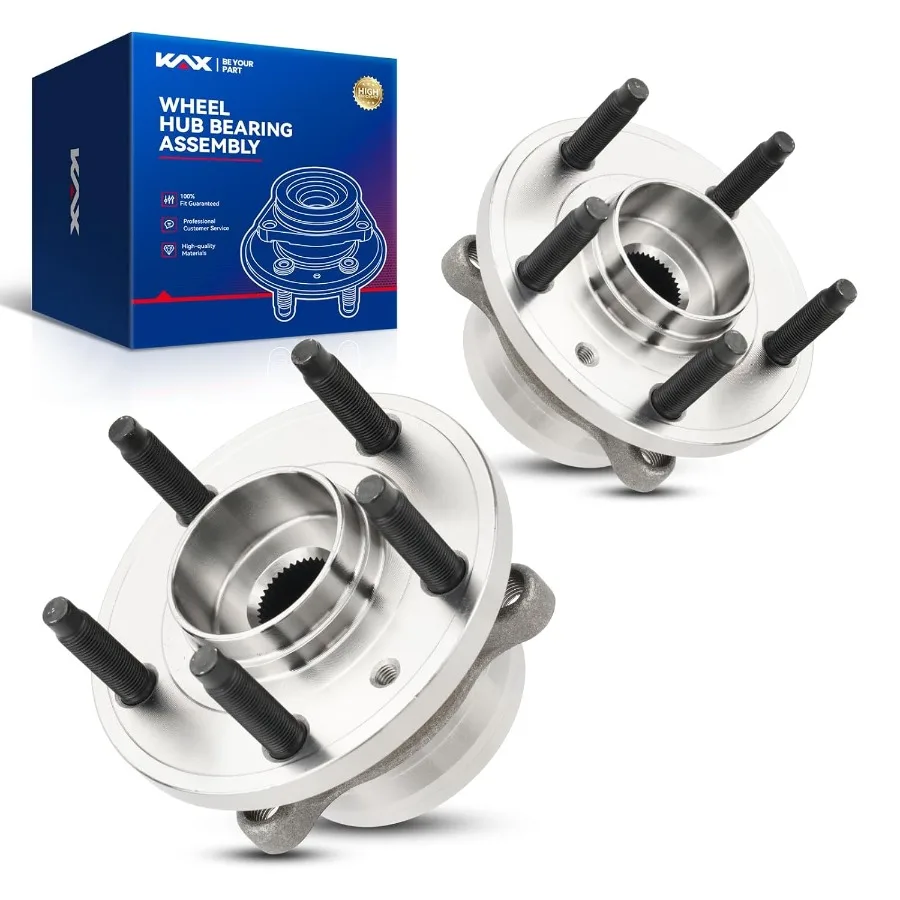 

Комплект подшипников ступицы переднего и заднего колеса, 2 шт., совместим с Ford Explorer 5 Lug 20112019, для повышенной стабильности автомобиля и плавности