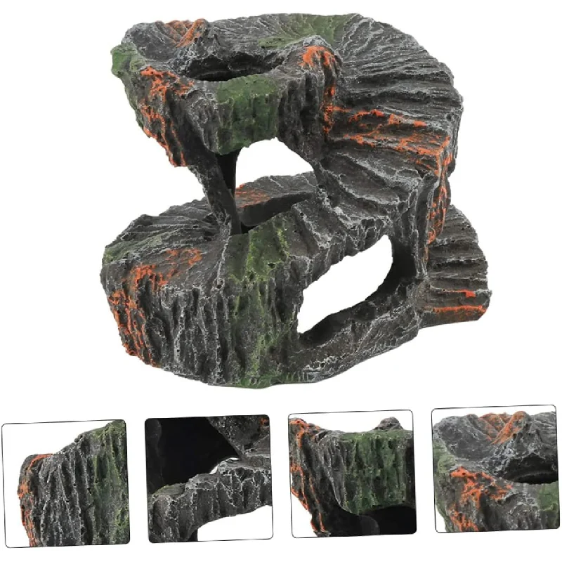 

Turtle habitat, avoiding caves, climbing platforms, durable landscape tools, pet supplies, aquarium decoration