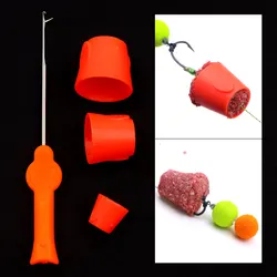 1pcs Fishing Tool Carp Bait Boilie Mold With Bait Needle Tool For Method Feeder Hair Rig Fishing Lure Accessories Tackle