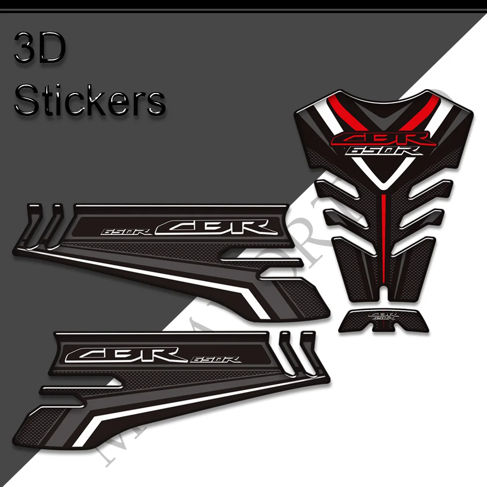 For Honda CB650R CB 650R 650 R   2018 2019 2020 2021 2022 Motorcycle Grips Tank Pad Stickers Gas Fuel Oil Kit Knee Protector