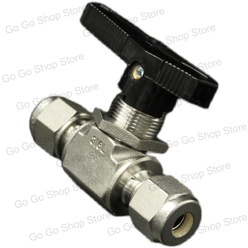 Two-way ball valve 316L stainless steel, globe valve, switch valve, ferrule connector