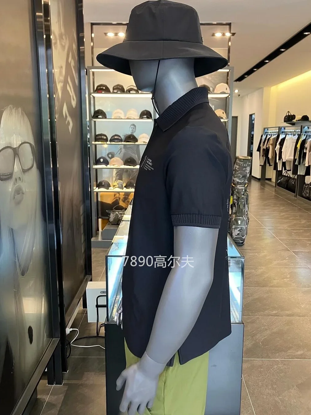2024 NEW Amazingcre Fashion Breathable Skull Head Short Sleeved Golf T-blood Shirt,High Quality Men Sports Tennis Golf Tee Top