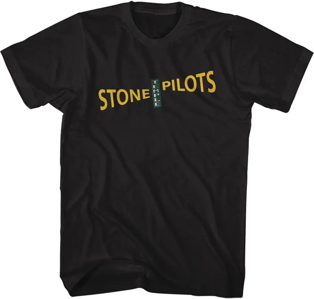 Stone Temple Pilots Rock Band Logo Front & Back Print Adult Short Sleeve T-Shirt New Fashion Top Tees