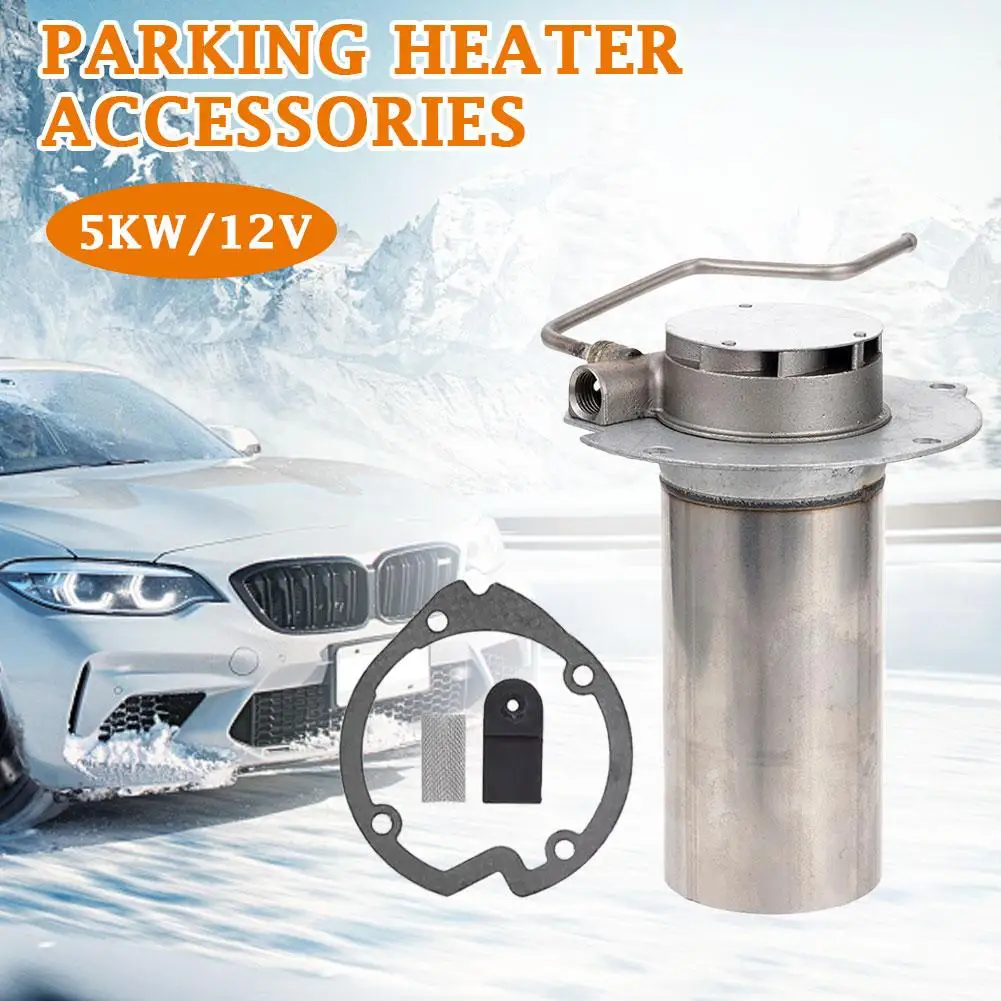 12V Parking Heater Accessories 5000w Combustion Chamber Car Truck Fuel Parking Air Heater Accessories