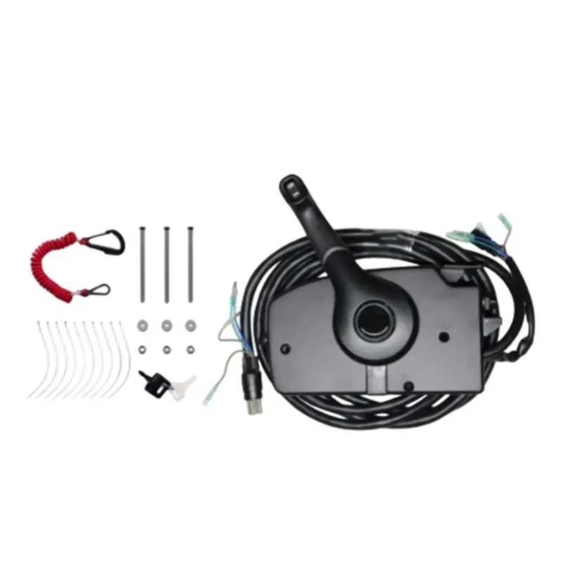 

A13Z-Side Mount Trim Tilt Throttle Control 881170A15 Remote Control Box Outboard Engine 8 Pin For Mercury Quicksilver