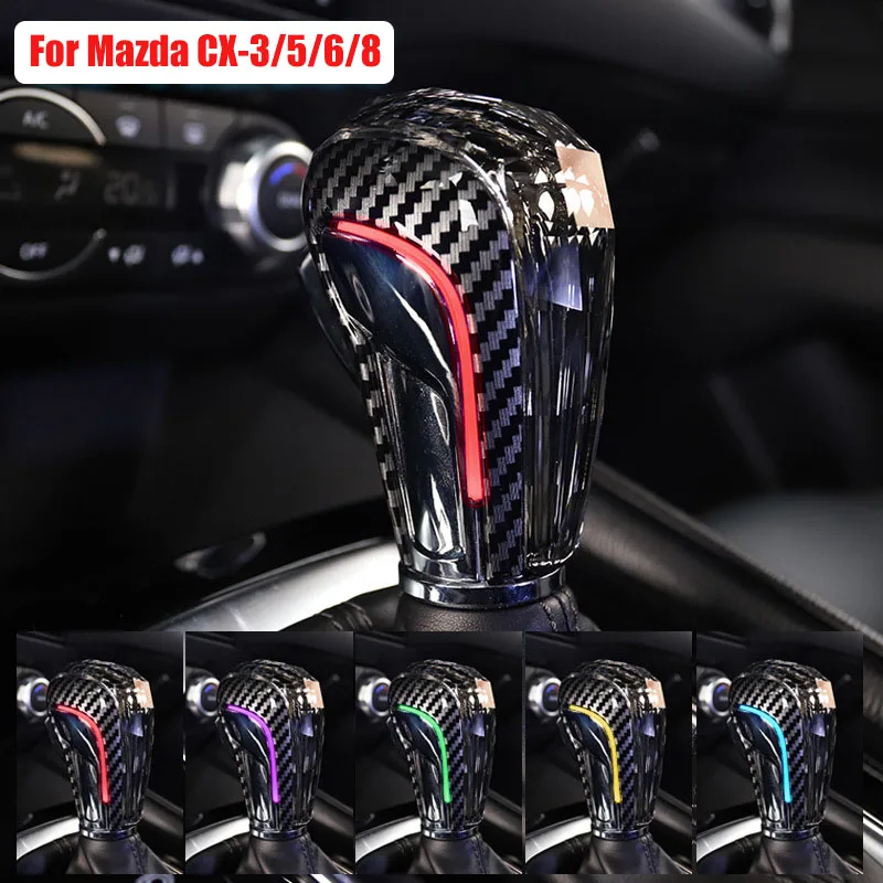 

Crystal Gear Shift Knob For Mazda 2 3 Atenza Axela CX-5 CX-40 CX-30 CX-8 Modified Shifter Car Accessories Gearbox Handle