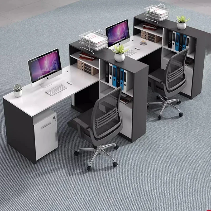 Multifunctional Modern Desk Wooden Gaming Computer Standing Desk Bedroom Drawer Storage Super Efficient Home Furniture