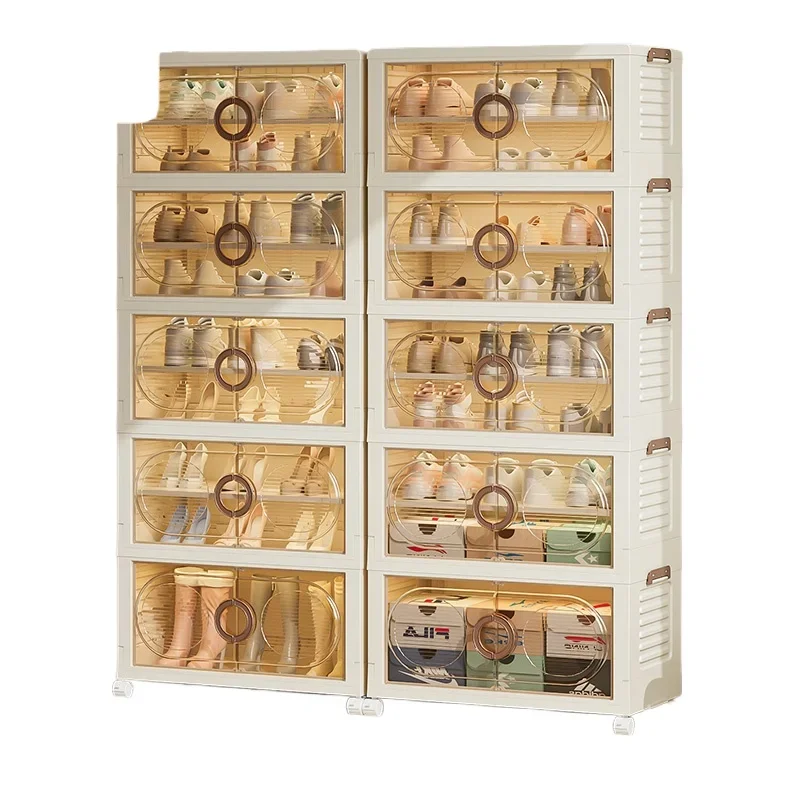 Schuhaufbewahrungsbox mit doppelter Tür