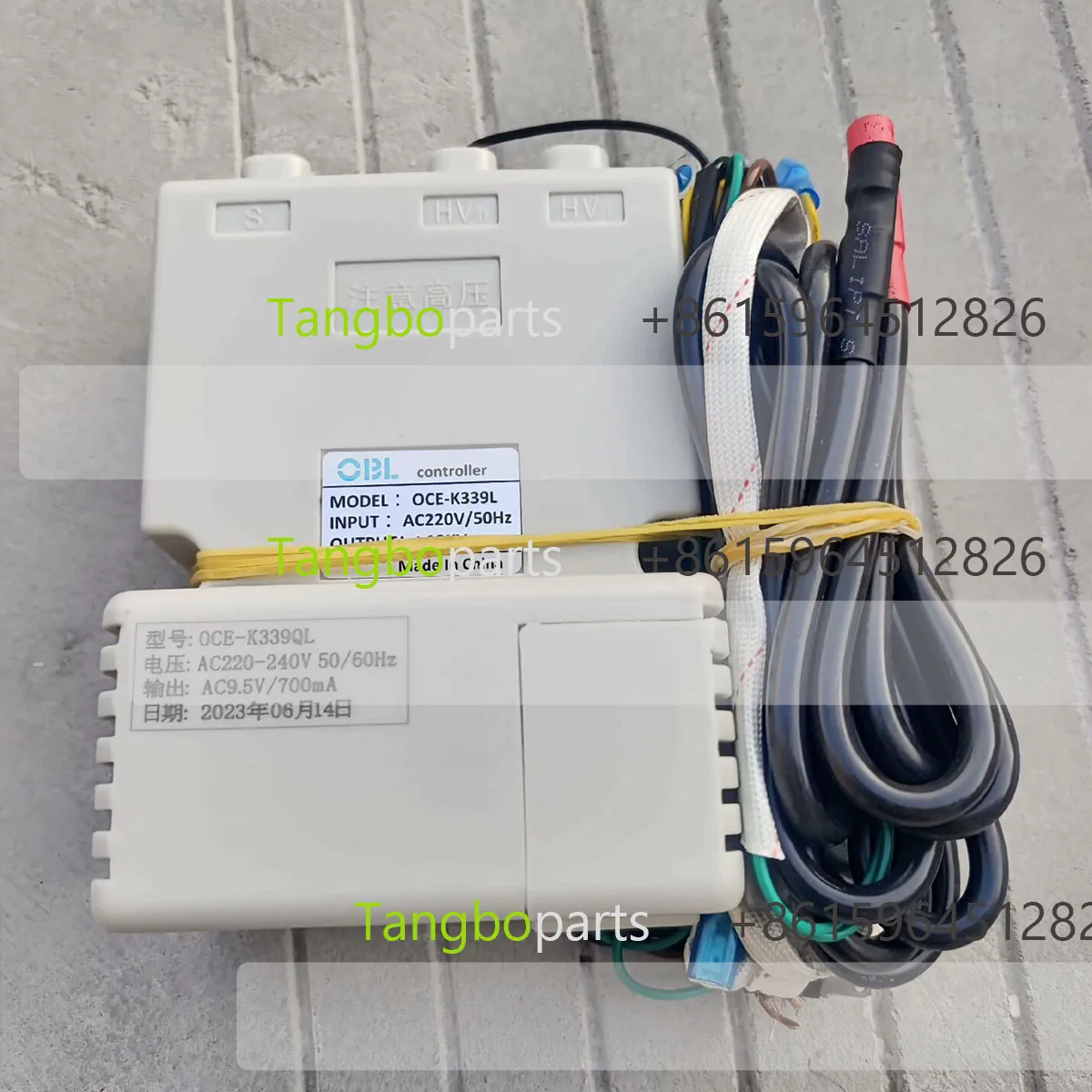 Stove Cooktop Spare Parts 220-240V OCE-K339L Pulse Ignition Controller Pulse Igniter for KING BETTER YUFUBAO Wok Range