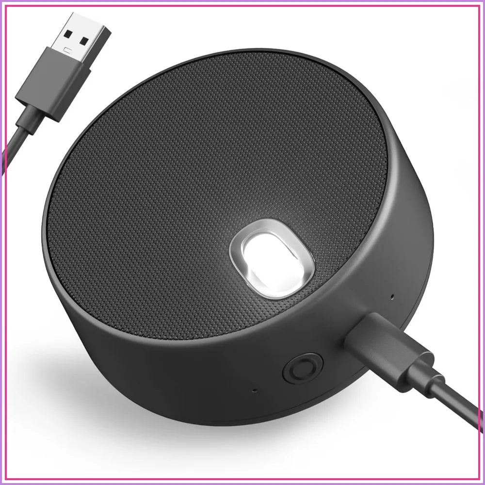 USB Computer Speakers with Microphone, 2 Sound Modes, Hand-Free Enhanced Voice Pickup, Compatible with Zoom, Skype, Gaming, Plug & Play