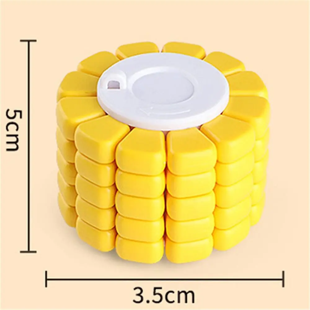 Developmental With Light 3D Puzzle Pendant Stress Relieving Multi Change DIY Assemble Puzzle Corn Magic Cube Adult