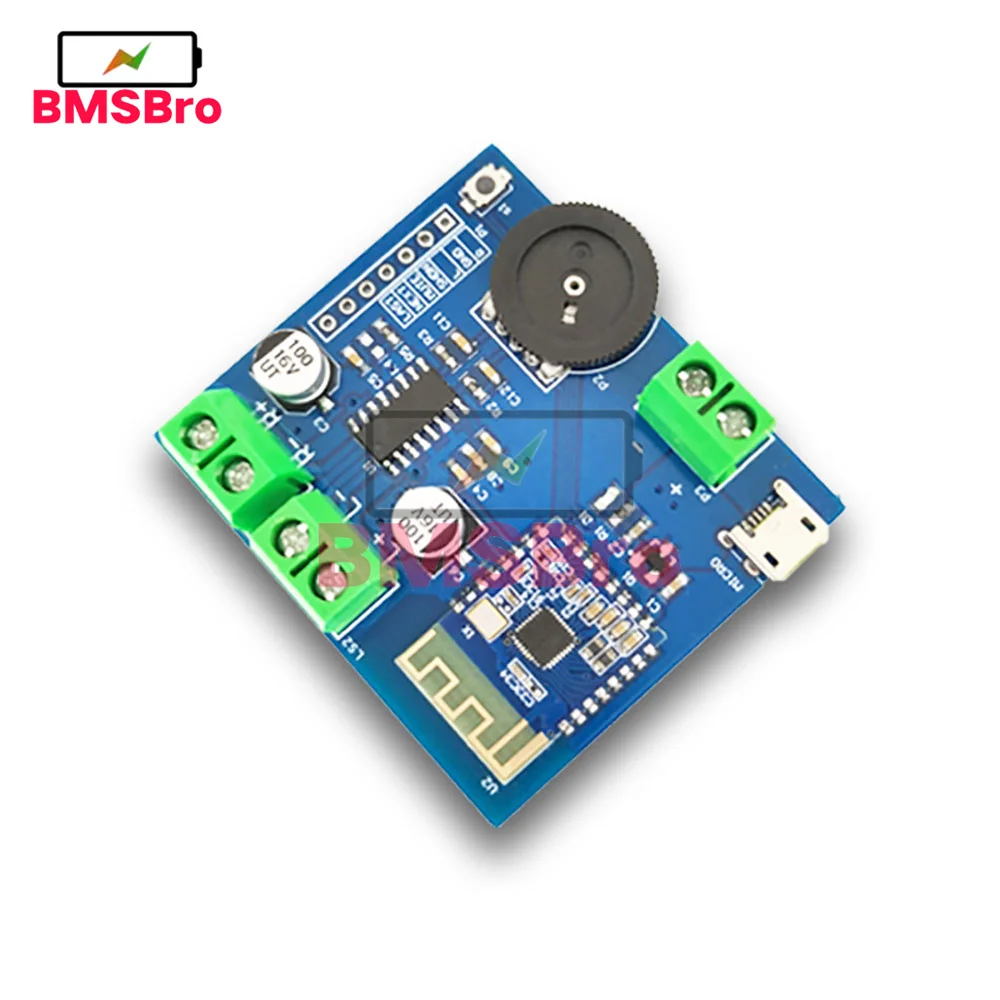 2*5W Bluetooth 4.2 Audio Stereo Power Amplifier Module BLE4.2 Dual Channel Lossless Stereo Board Wireless Low Power Consumption