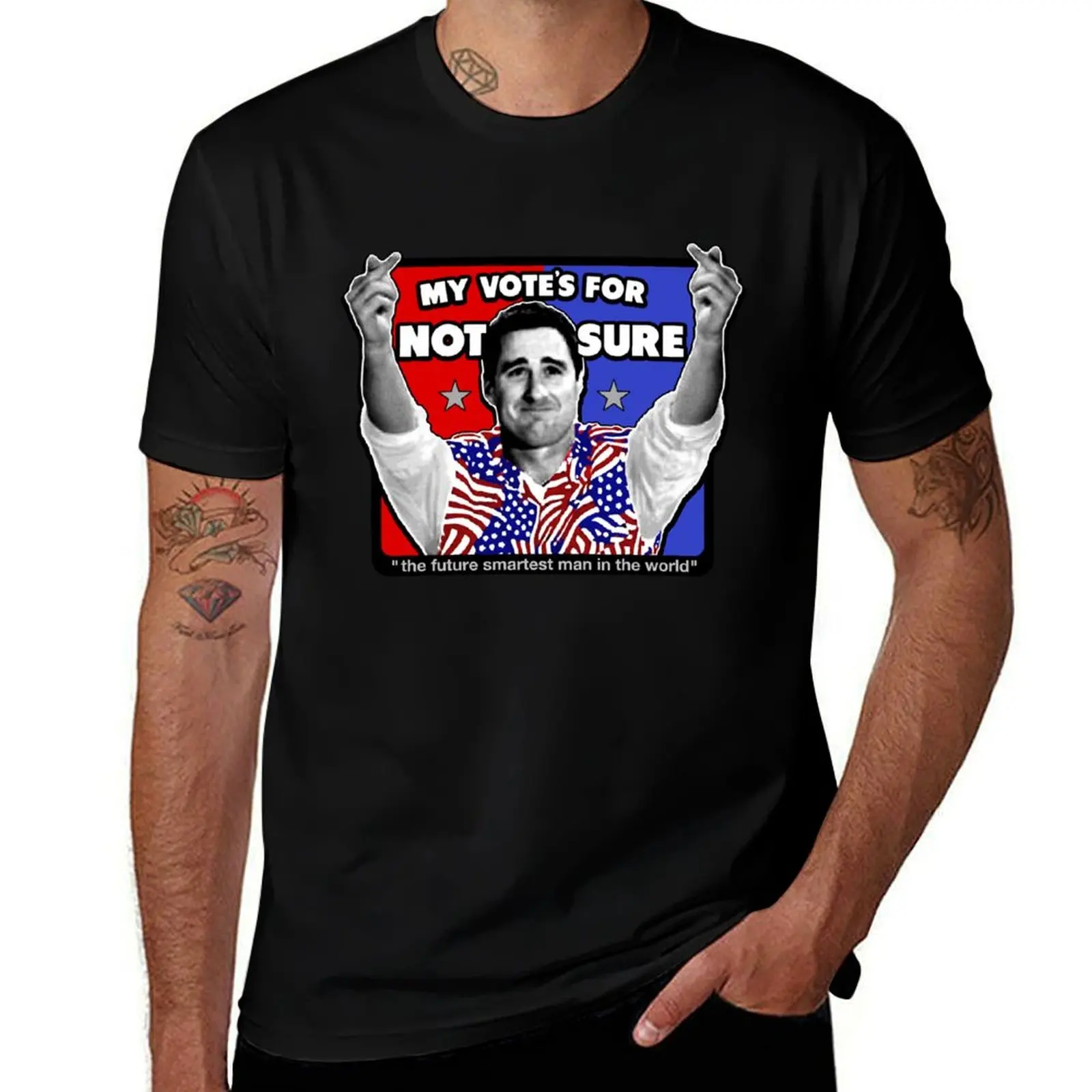 My Favoriteman in the world - Idiocracy US Presidental Candid T-Shirt man t shirt cotton high quality T-Shirt