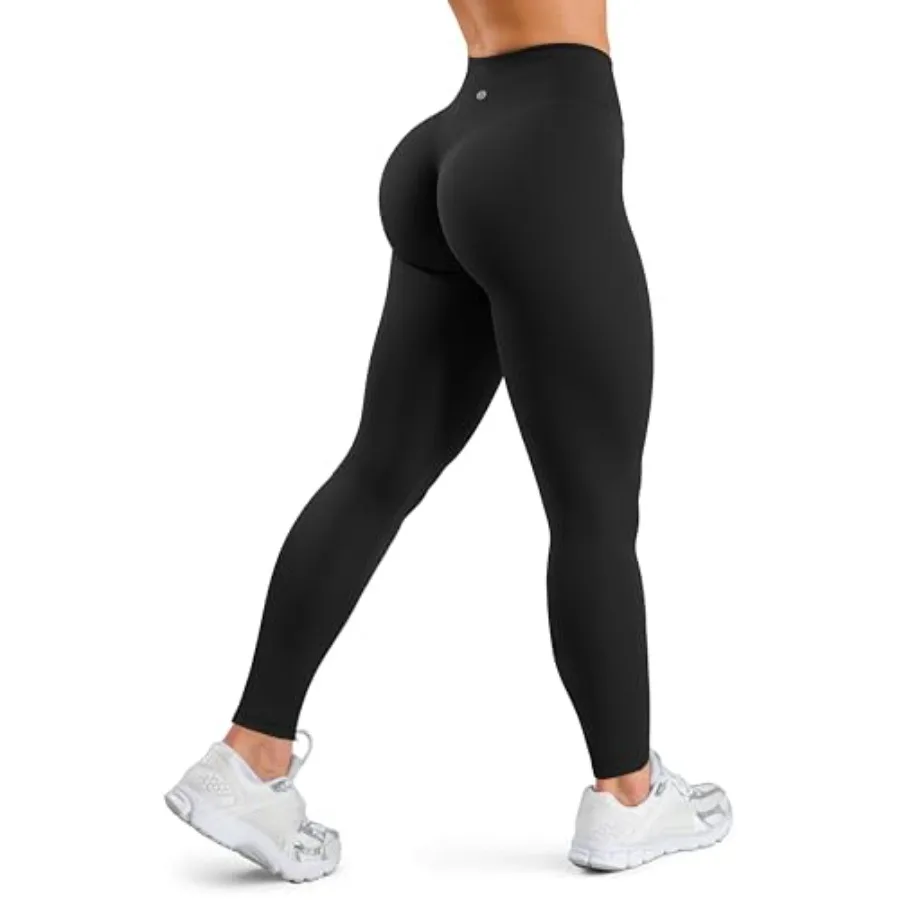 

Yoga Leggings for Women Hidden Scrunch Butt Non See Through High Waisted No Front Seam Athletic Gym Workout Pants