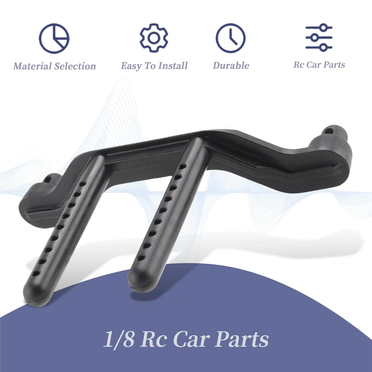 ABLJPlastic シェルブラケット 1/8 HPI レーシングサベージ XL FLUX Torland ブラシレストラック Rc カーパーツ用