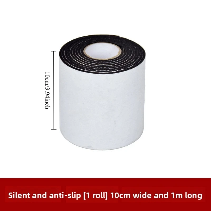 واقيات كعب الأحذية EVA السميكة المضادة للصرير - 1 لفة شريط نعل مطاطي غير قابل للانزلاق للكعب السميك وحماية التآكل