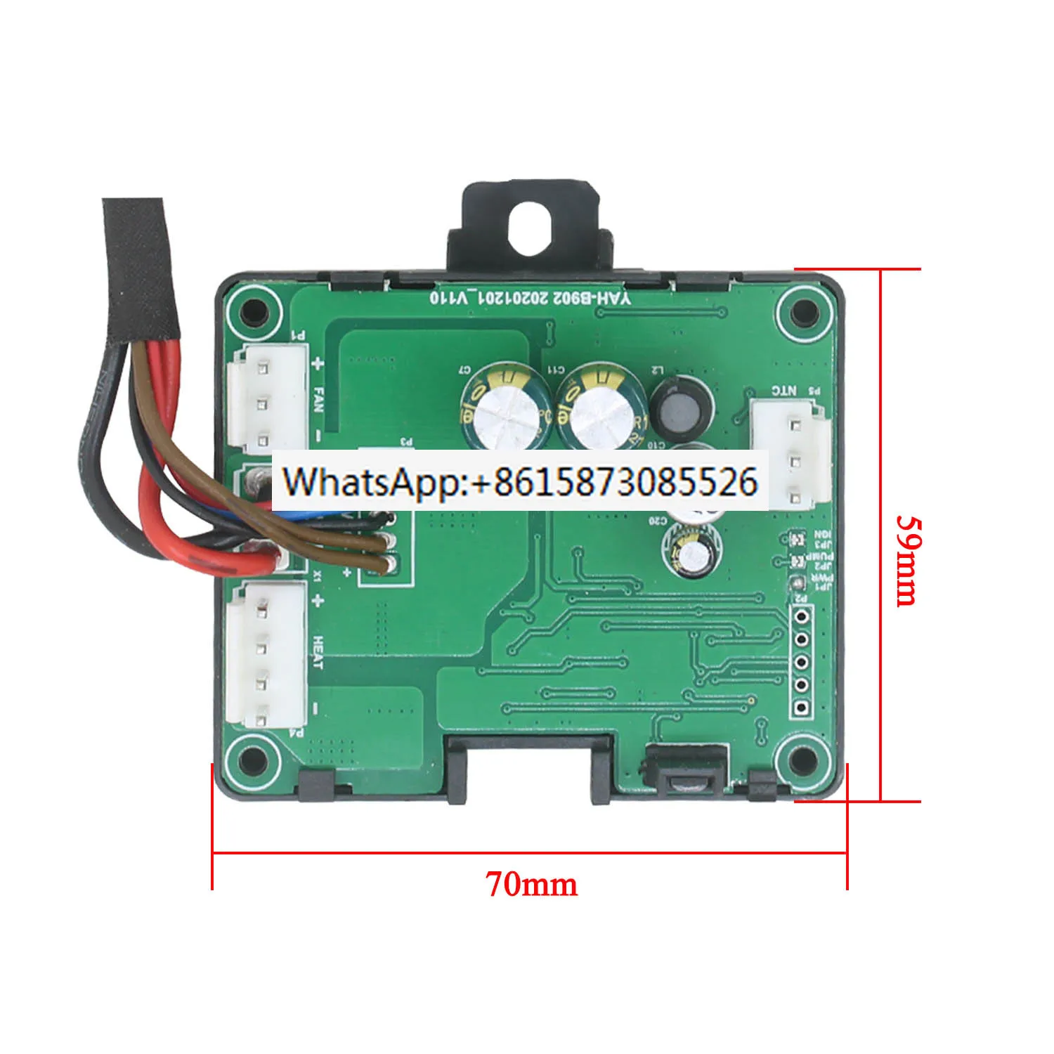 1pc 12/24V Diesels Air Heater Control Board Motherboard+LCD Monitor Switch+Wire for Car Parking Heater Controller Accessories