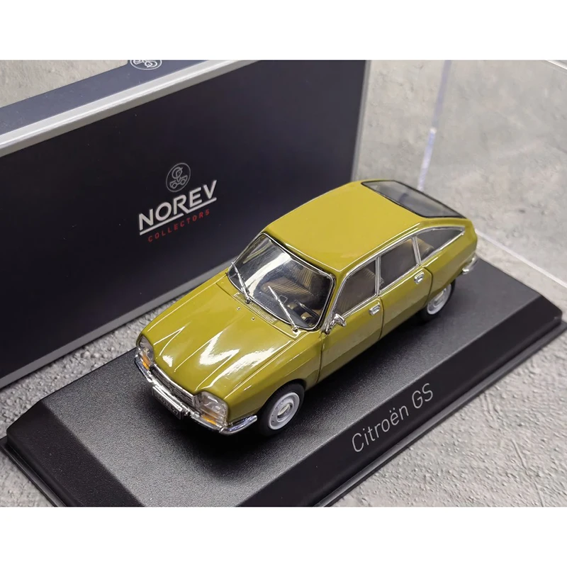 Diecast 1/43 Scale Citroen GS Alloy Car Model Collection Souvenir Display Ornaments Vehicle  Toy Gift