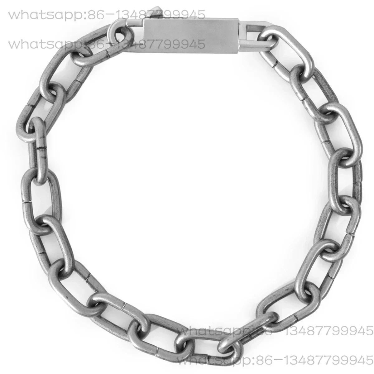 Dark Niche Pioneer Thick Ring Necklace