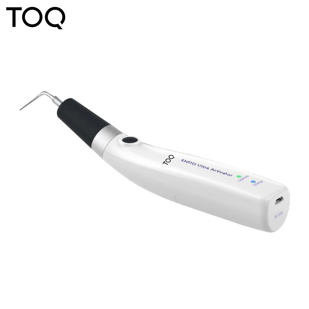 Dental Endo Ultra Activator Endo irygator bezprzewodowy aktywator ultradźwiękowy z 6 końcówkami 40-50 kHz 1500 mAh do leczenia endodontycznego